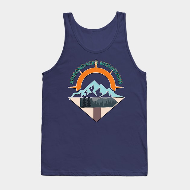 Adirondacks Tank Top by TeeText